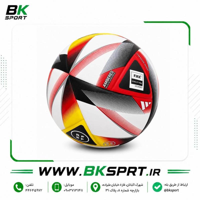 توپ فوتبال آدیداس مدل Amberes RFEF - کیفیت FIFA Quality Pro
