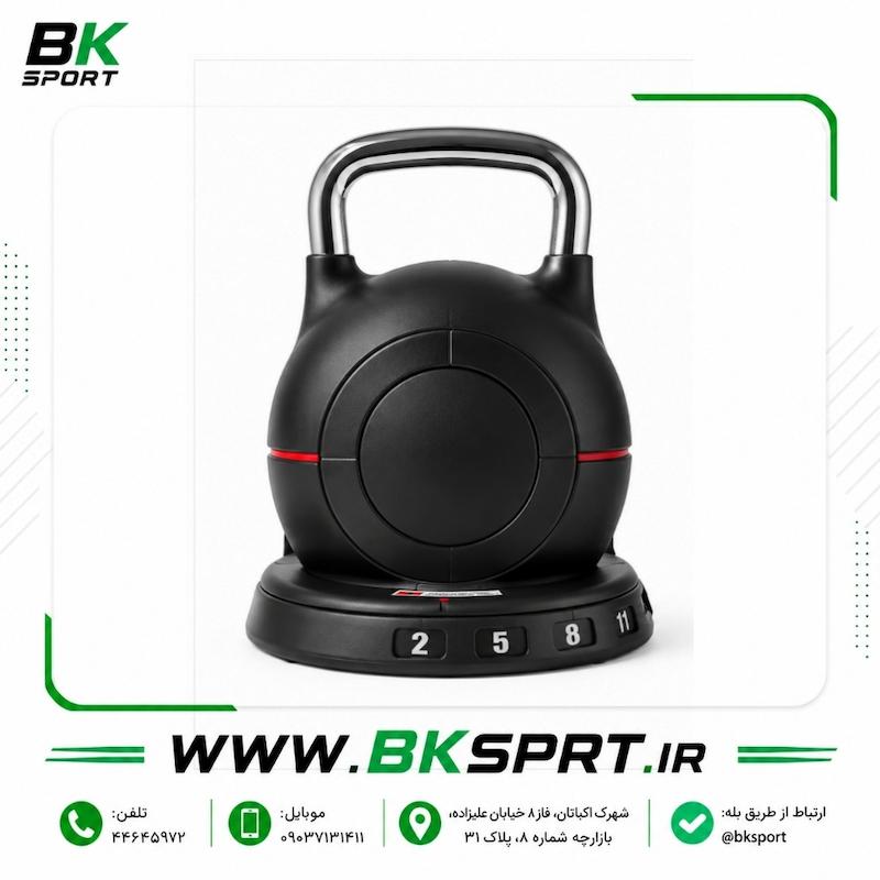 کتل‌بل متغیر 2 تا 20 کیلو – مناسب تمرین خانگی و باشگاهی