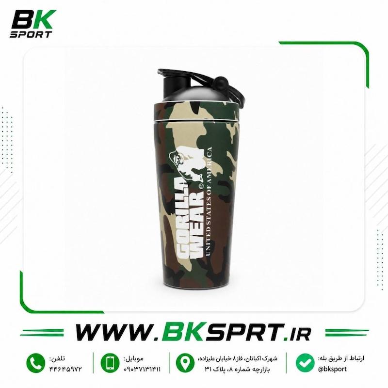 شیکر اورجینال گوریلا ویر (Gorilla Wear) طرح چریکی – به همراه جعبه اصلی