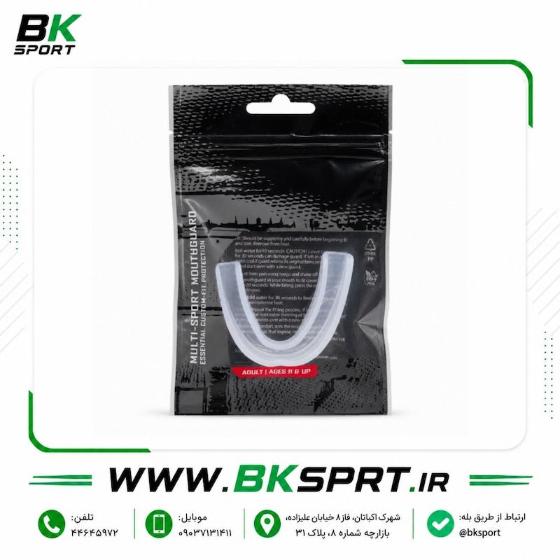 محافظ دندان ورزشی (Mouthguard) ژله‌ای قابل فرم‌دهی | مناسب ورزش‌های رزمی و تماسی
