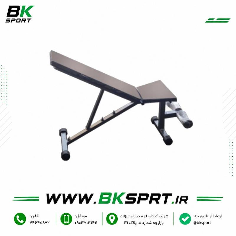 نیمکت مدرج بدنسازی خانگی ۴ حالته