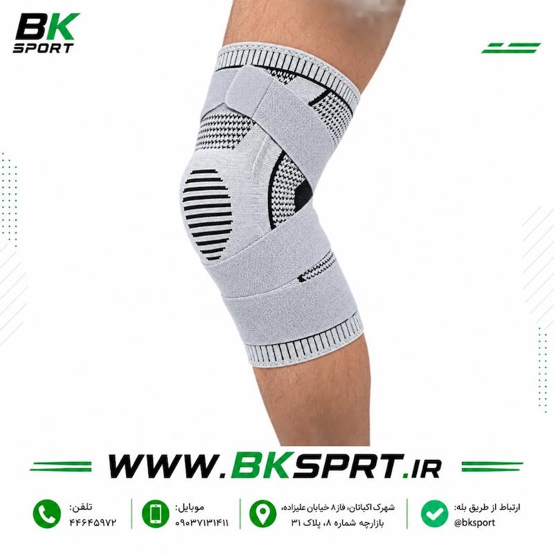 زانوبند کشی و فنردار پد ژله‌ای (Knee Brace - No: 5313)