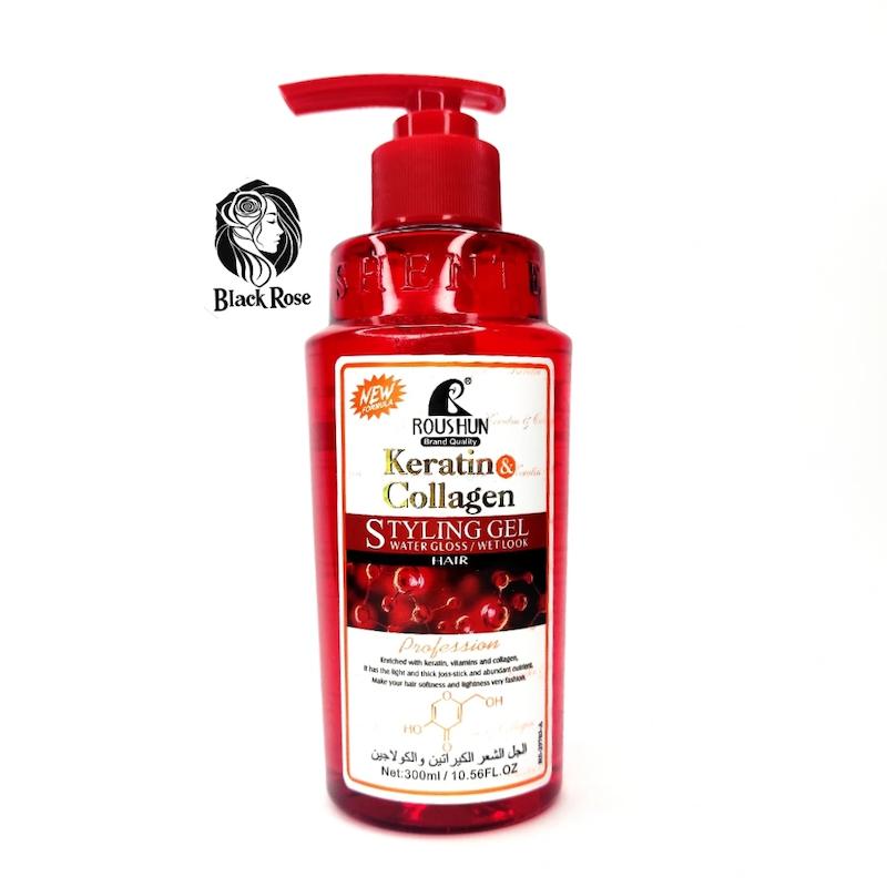 ژل مو حاوی کراتین و کلاژن روشان