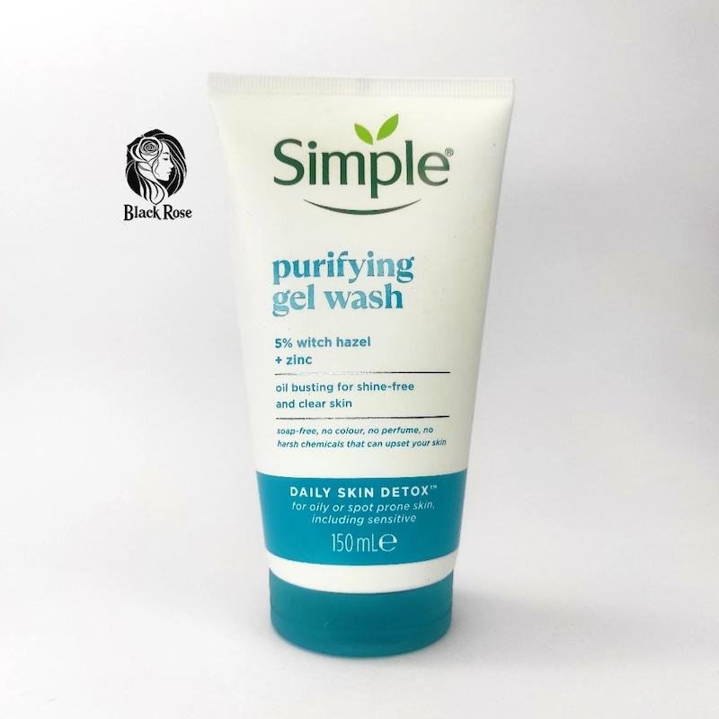 ژل پاکسازی پوست سیمپل