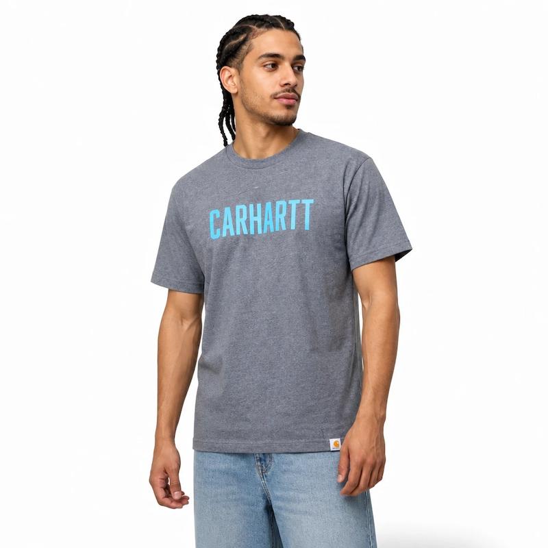 تیشرت وینتیج اورجینال کارهارت Carhartt طوسی 