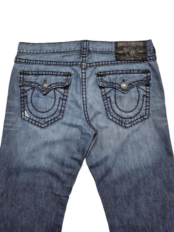 شلوار جین ترو رلیژن True Religion دوخت درشت | وینتیج اورجینال سایز 40