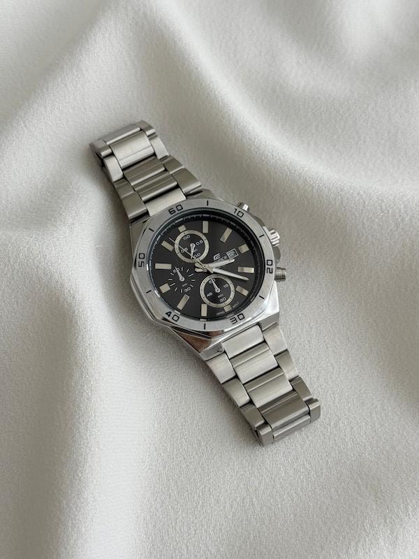 ساعت استیل مردانه casio edifice