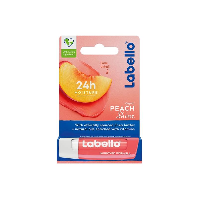 لیپ بالم اورجينال هلو  Labello Peach  shine 