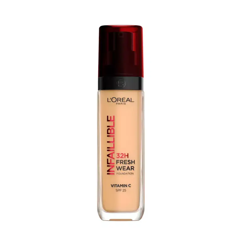 کرم پودر لوریل ۳۲ ساعته مدل - 30ml L'Oréal Paris Foundation - Infaillible 32H Freshwear Foundation