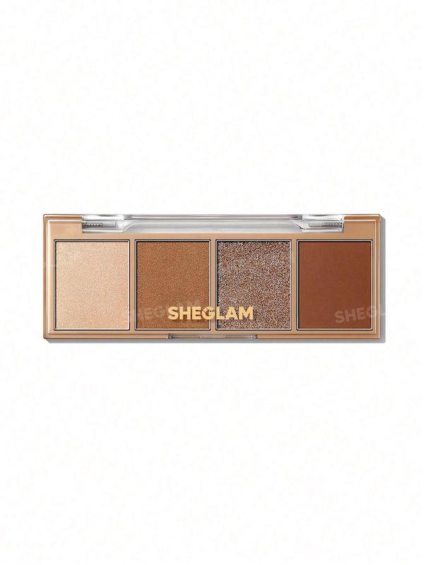 پالت سایه ۴ رنگ شیگلم مدل Essential Square Eyeshadow رنگ VEIL