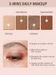 پالت سایه ۴ رنگ شیگلم مدل Essential Square Eyeshadow رنگ VEIL