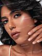 پلت رژگونه و هایلایتر شیگلم رنگ ST.TROPEZمدل GLAM 101 HYBRID