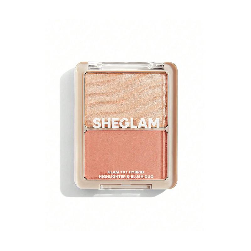 پلت رژگونه و هایلایتر شیگلم رنگ ST.TROPEZمدل GLAM 101 HYBRID