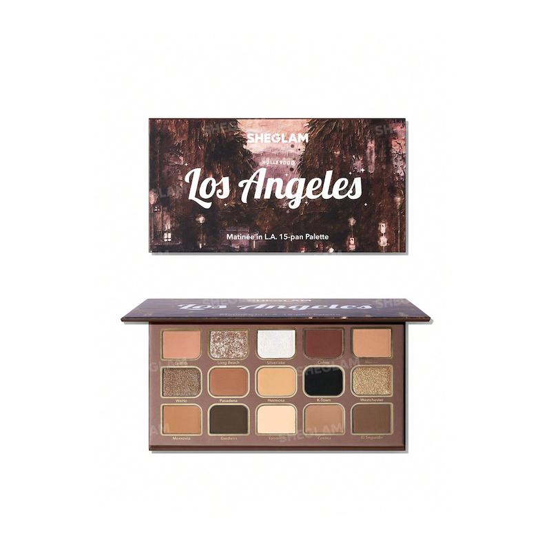 پالت سایه 15 رنگ  شیگلم مدل لس انجلس Matinée in L.A.