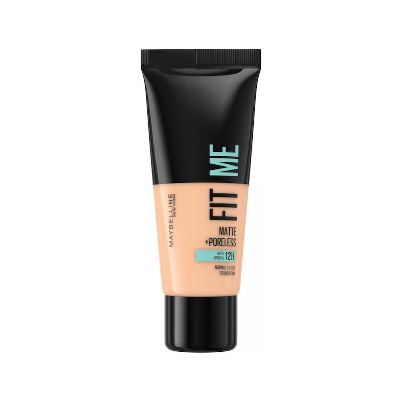  کرم پودر میبلین مدل فیت می تیوپی کد رنگ 120 | MAYBELLINE FIT ME MATTE + PORELESS FOUNDATION