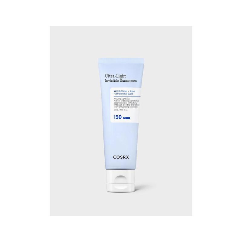 ضدآفتاب اولترا لایت هیالورونیک اسید + آلوورا کزارکس Ultra Light Invisible Cosrx Sunscreen |50ml 