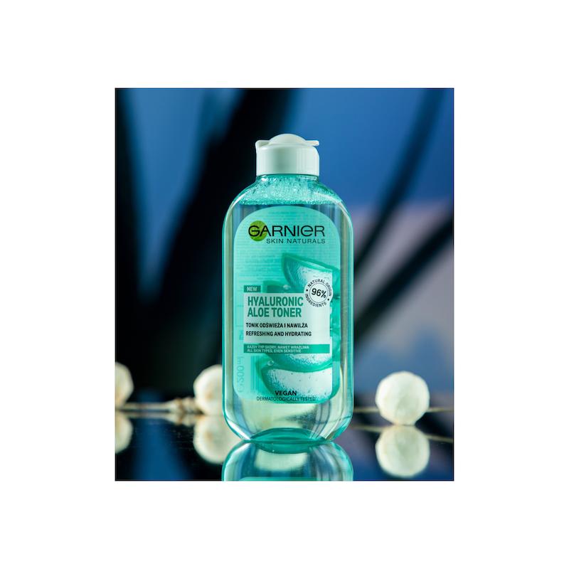 تونر رفرشینگ آلوئه ورا گارنیر GARNIER refreshing toner  GARNIER ALOE refreshing toner