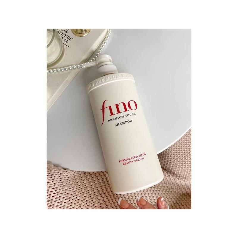 شامپو ترمیم کننده و تغذیه کننده فینو شیسیدو premium touch 