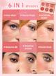 پالت رژگونه 6 رنگ شیگلم SHEGLAM FLORAL FLUSH BLUSH PALETTE BLUSHING BOUQUE 