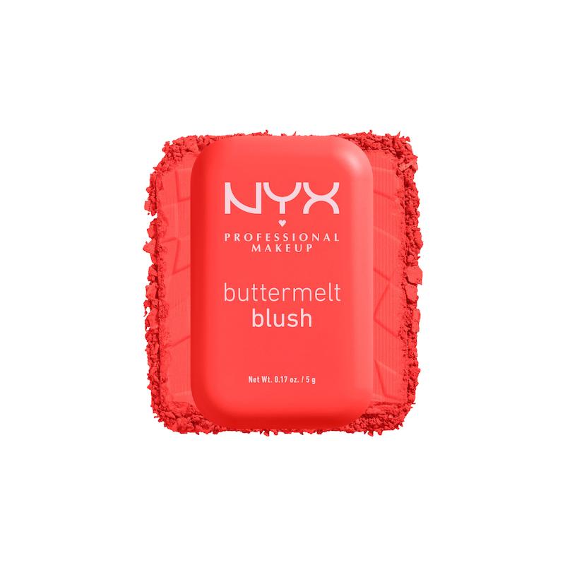 رژگونه پودری  نیکس مدل Buttlemelt Blush رنگ HAD BUTTA 