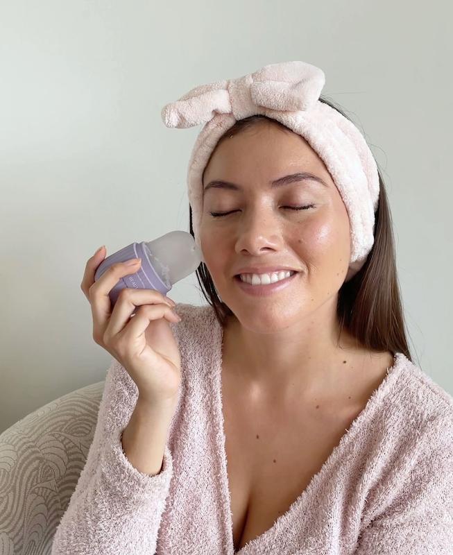 رولر یخ و یخ تراپی سیلیکونی 