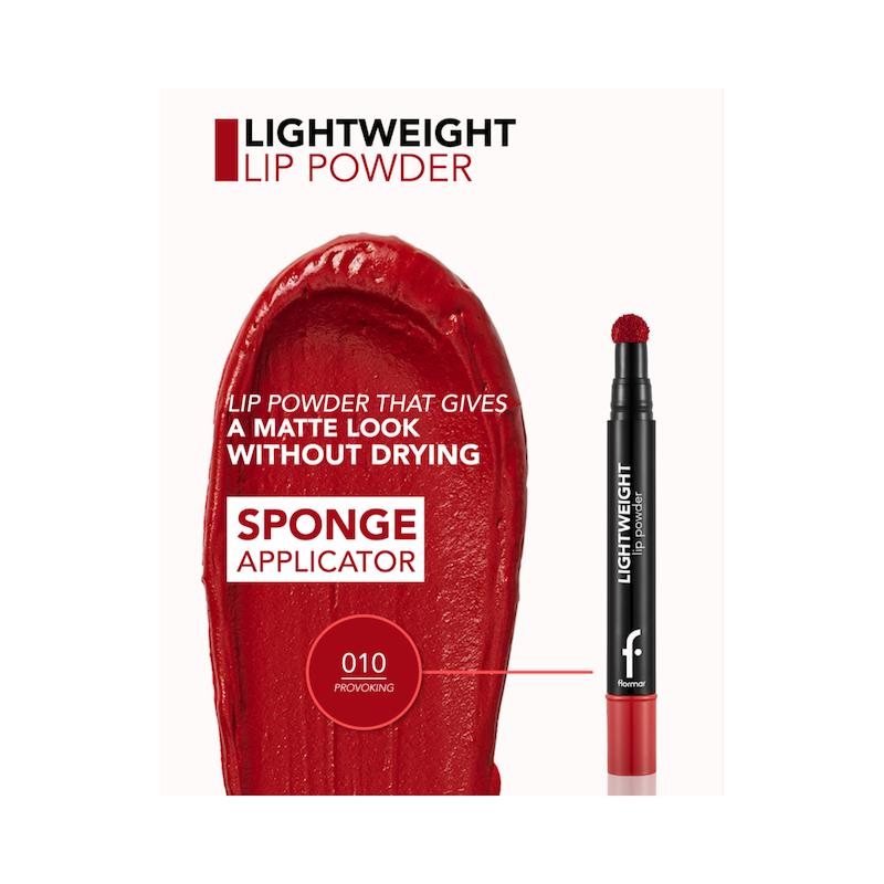 رژ لب پودری پد دار لایت ویت Moisturizing Lip Powder رنگ 10 - Provoking 