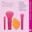 ست براش و اسفنج مینی ریل تکنیکس  – Real Techniques Mini Holidaze Brush + Sponge Set Original ( لیمیتد ادیشن )