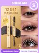 ریمل حجم‌دهنده و بلندکننده و تقویت مژه دوطرفه شیگلم Sheglam مدل All‑In‑One 24k Multi‑Effect