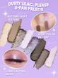 پالت سایه ۸ رنگ شیگلم مدل Dusty Lilac 