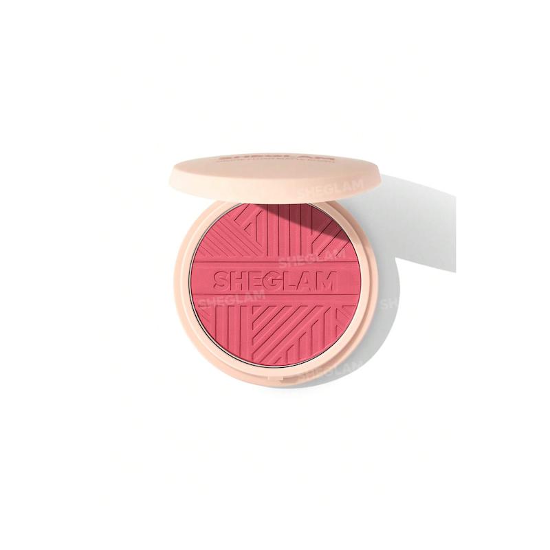 رژگونه پودری شیگلم SHEGLAM مدل Divine Flush Matte Blush رنگ  Lets Escape 