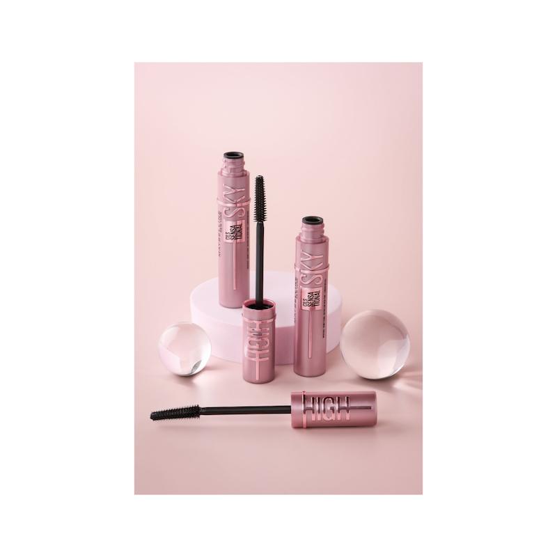 ریمل حجم دهنده و بلند کننده میبلین  Maybelline Sky High Mascara Very Black