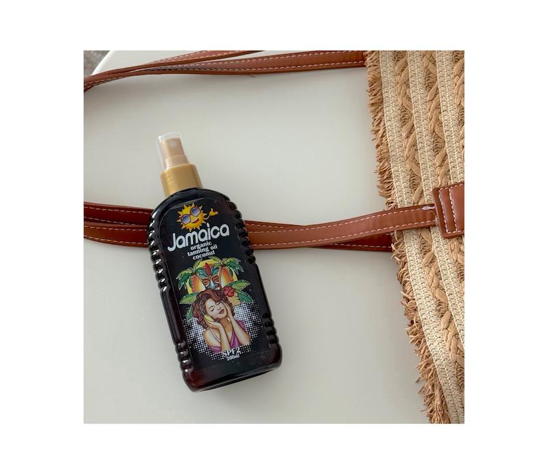 روغن برنزه کننده جامائیکا حاوی عصاره نارگیل Jamaica Organic Tanning Oil Coconut