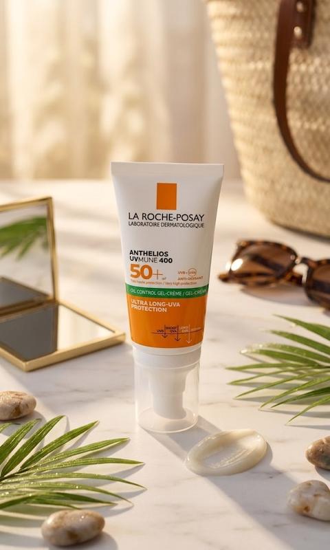 ژل کرم ضد آفتاب لاروش پوزای پوست چرب LA ROCHE-POSAY OIL CONTROL GEL CREAM