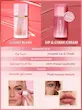  رژلب و رژگونه مایع شیگلم مدل Air Plush Lip & cheek Cream - رنگ Flit & Float