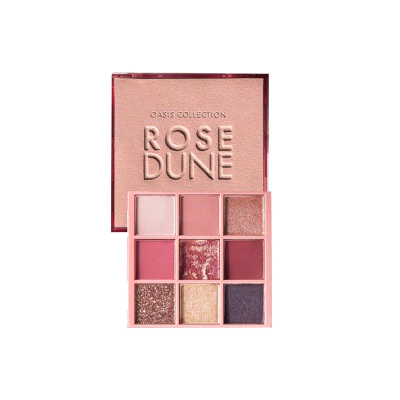 پالت سایه چشم 9 رنگ فارماسی مدل Farmasi Oasis Collection – Rose Dune