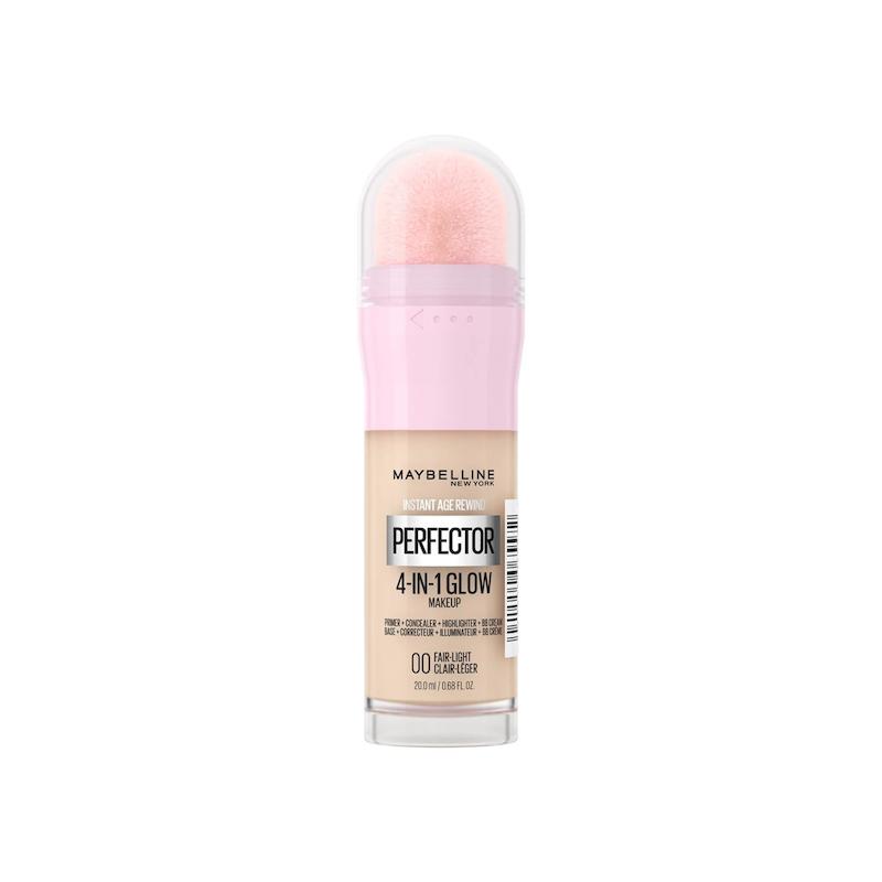 کرم پودر پرفکتور میبلین | Maybelline 4 in 1 glow foundation  شماره 00