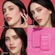 رژگونه پودری نیکس مدل BUTTERMELT BLUSH رنگ My Butta Half 