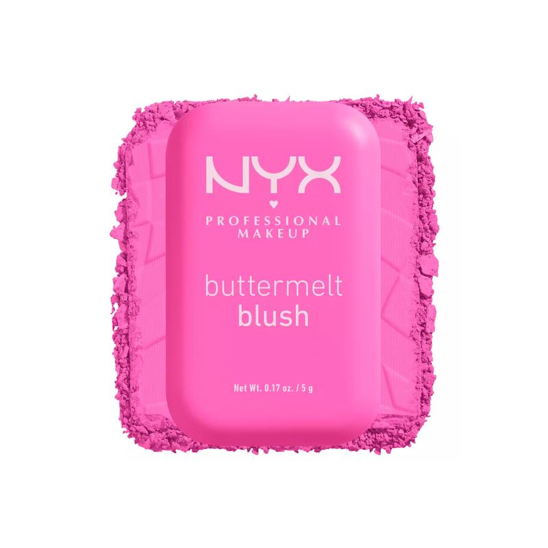 رژگونه پودری نیکس مدل BUTTERMELT BLUSH رنگ My Butta Half 