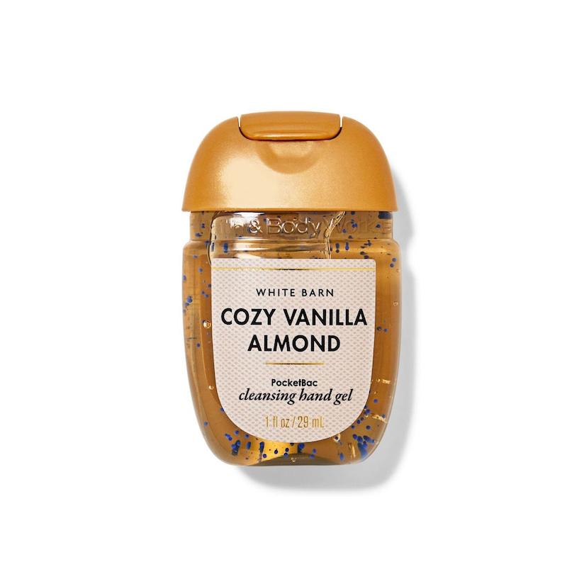 ژل ضدعفونی‌کننده دست بث اند بادی ورکز مدل Cozy Vanilla Almond - PocketBac Hand Sanitizer