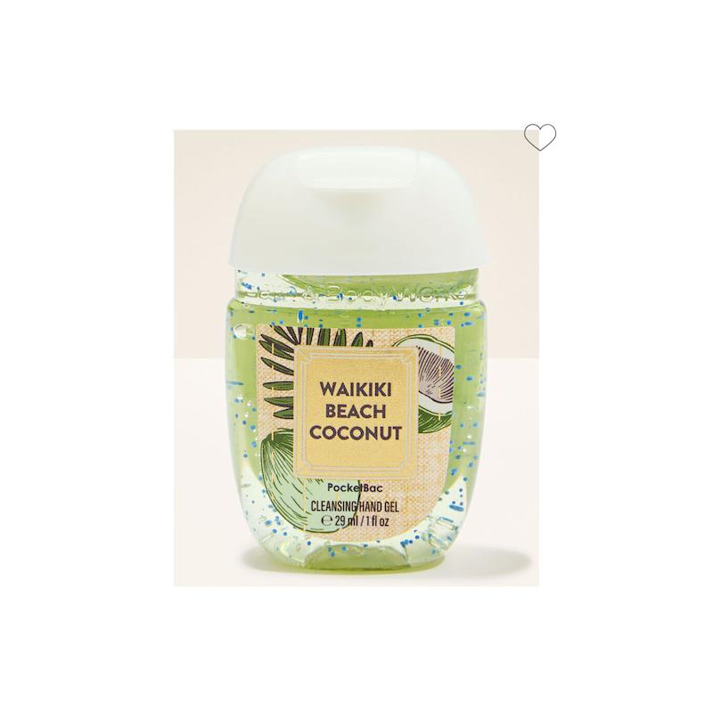 ژل ضدعفونی‌کننده دست Bath & Body Works مدل Waikiki beach coconut