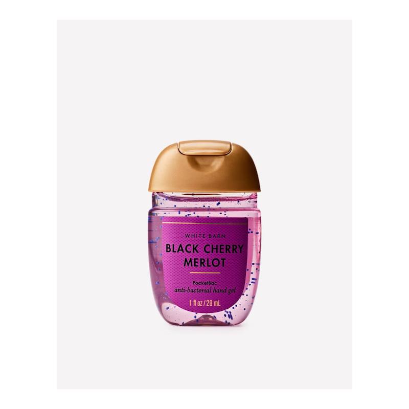 ژل ضدعفونی‌کننده دست بث اند بادی ورکز مدل Black Cherry Merlot - PocketBac Hand Sanitizer