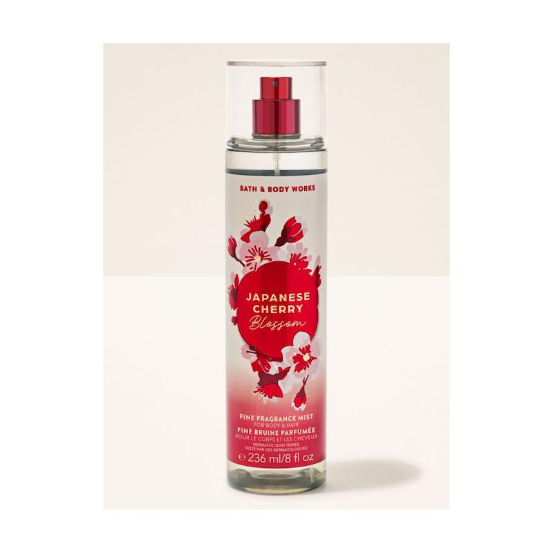 بادی میست بث اند بادی ورکز رایحه Japanese Cherry Blossom Fine Fragrance Mist 
