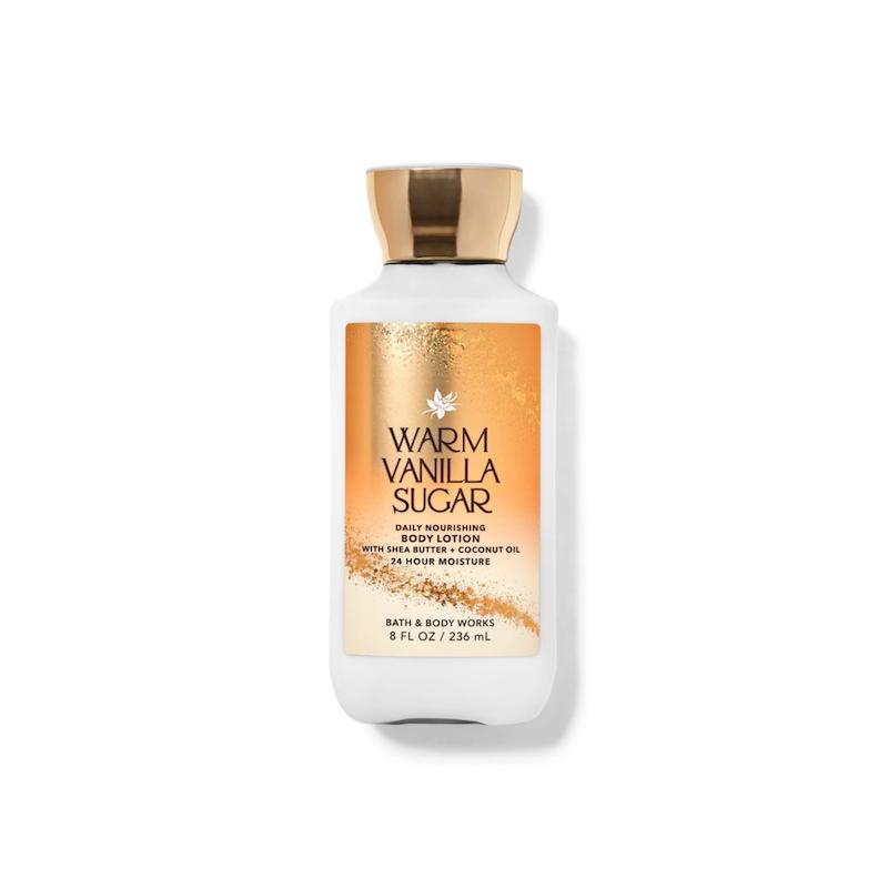 لوسیون بدن بث اند بادی ورکس    Warm Vanilla Sugar حجم 236 میلی لیتر
