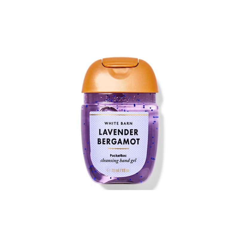 ژل ضدعفونی‌کننده و خوش بو کننده دست بث اند بادی ورکز مدل PocketBac Hand Sanitizer | LAVENDER BERGAMOT 