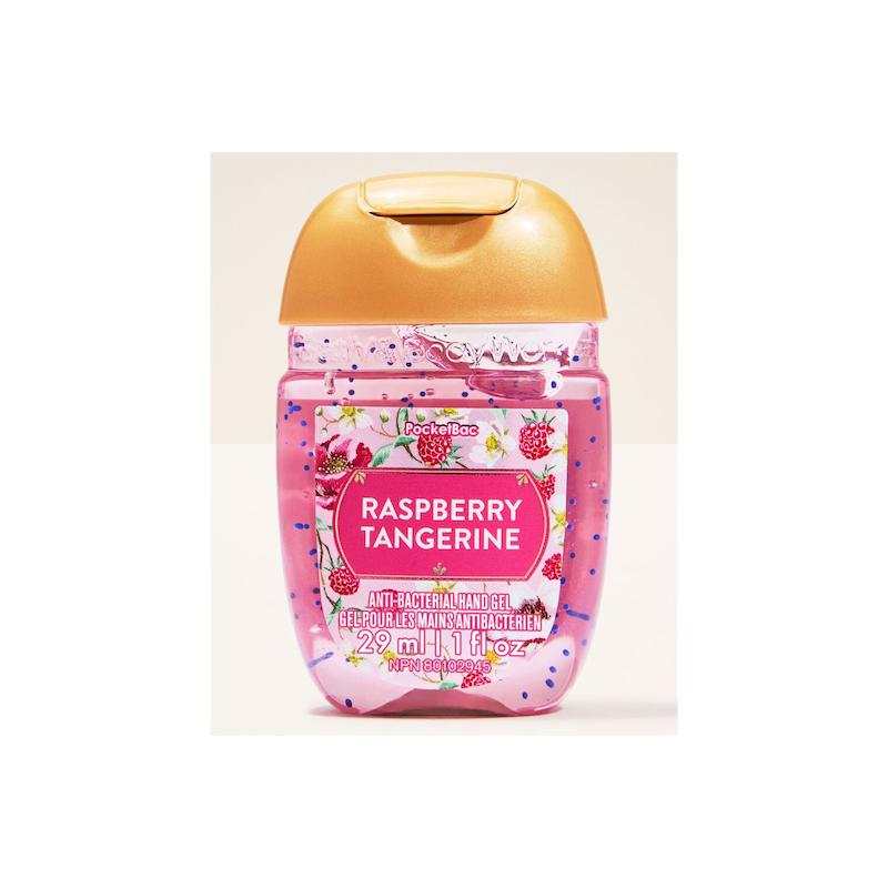 ژل ضدعفونی‌کننده و خوش بو کننده دست بث اند بادی ورکز مدل PocketBac Hand Sanitizer | Rasberry Tangerine 