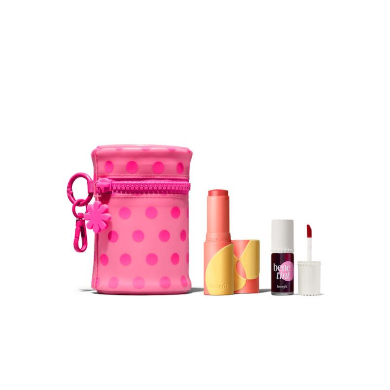 کیت لب و گونه بنفیت benefit color crew tint & gel blush duo