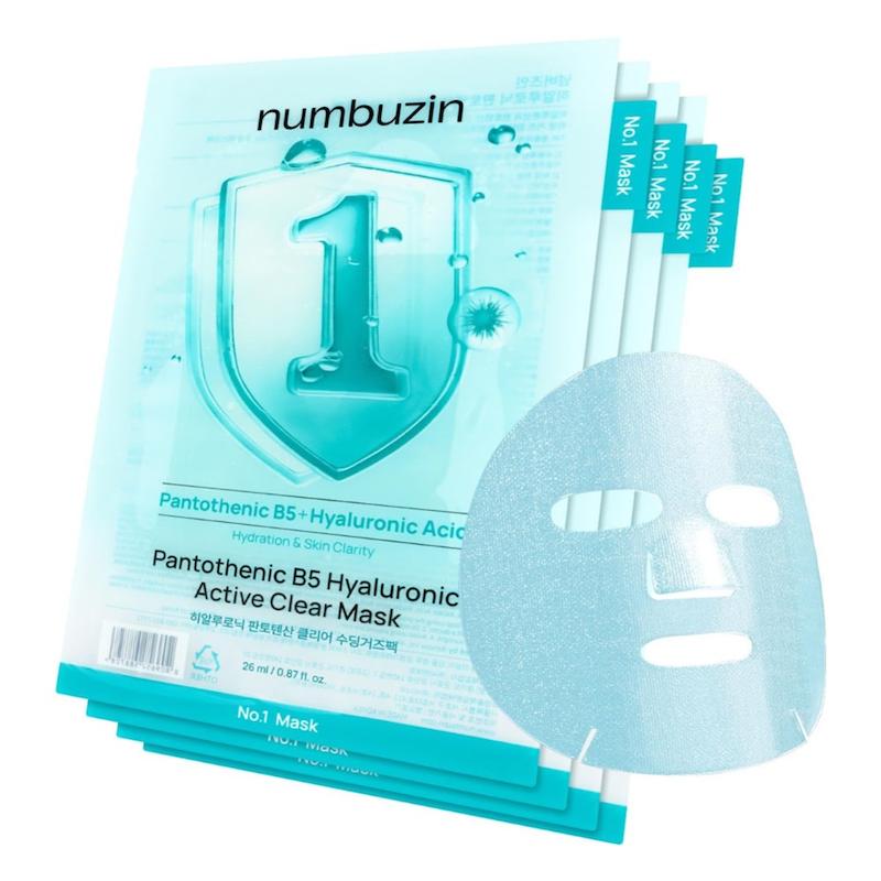 پک ماسک پانتوتنیک B5 + هیالورونیک اسید نامبوزین Numbuzin