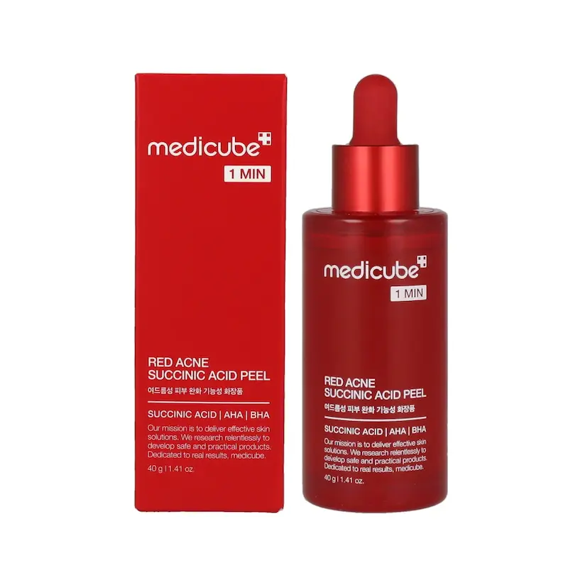 سرم برطرف کننده جوش و لایه بردار قرمز مدی کیوب Medicube