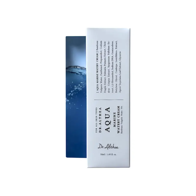 کرم آبرسان واتری دکتر آلتیا Aqua Marine Watery Cream سبک و مرطوب‌کننده