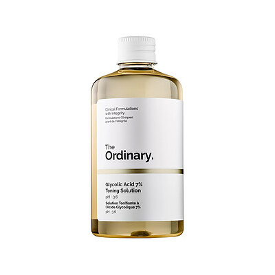 تونر گلیکولیک اسید 7% اوردینری حجم 240 میل لایه بردار و روشن کننده پوست (The Ordinary Glycolic Acid 7% Toning Solution)